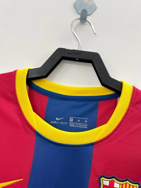 2010-11 Barcelona Home vs Modern Kits – Player Version Match Jersey