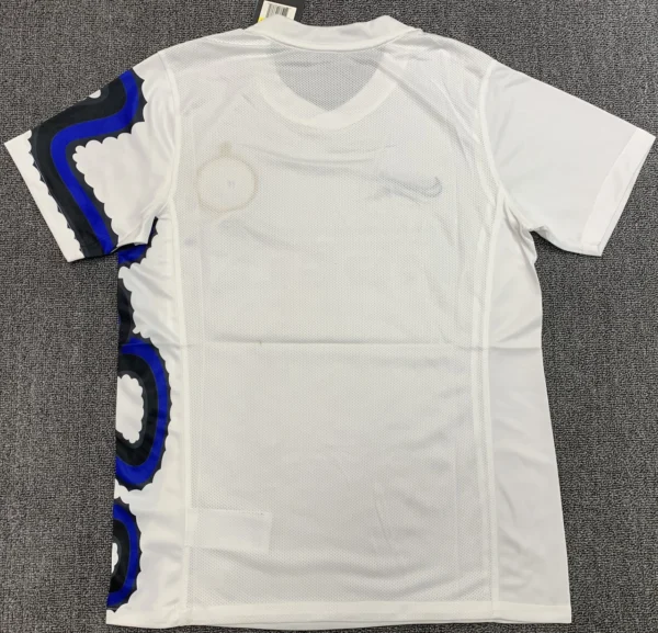 2010-11 Inter Milan Away White Jersey – 180gsm Football Jersey