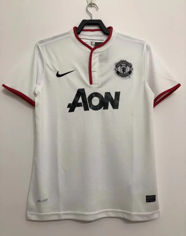 2013-14 Manchester United White Fan Jersey - Thai Quality