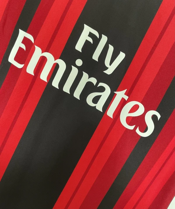 2014-15 AC Milan Home Football Jersey – Training Replica for Fans
