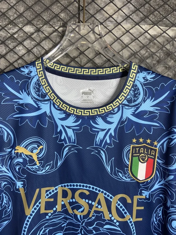 Authentic 2023-24 Italy Blue AAA Grade Replica Jersey for Matchday
