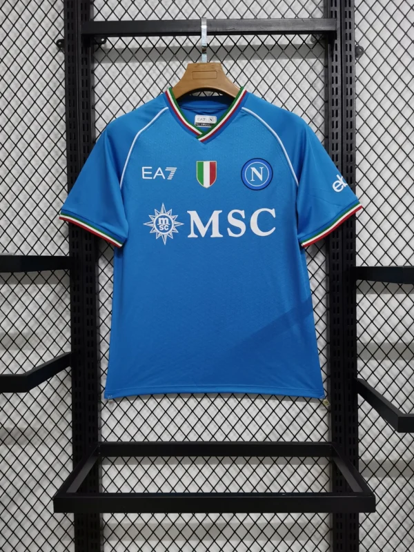 2023-24 Napoli Home Authentic Thai Quality Football Kit for Fans