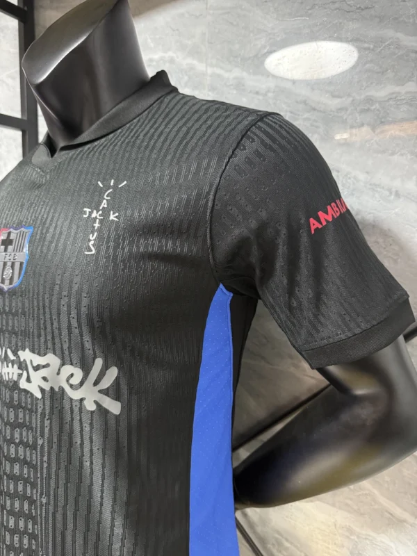 2024-25 Barcelona Away Grey Cote Collab Thai Quality Football Kit