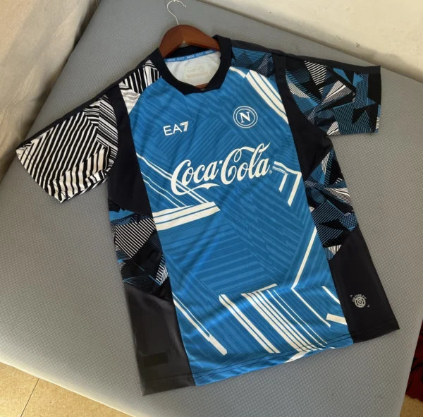 2024-25 Napoli Third Jersey vs Home Kit: High Quality Replica Football Kit