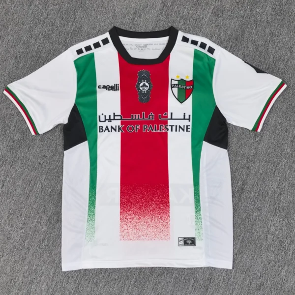 2024-25 Palestine Home Jersey – Sublimated Soccer Jersey for Fans