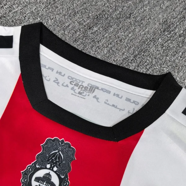 2024-25 Palestine Home Jersey – Sublimated Soccer Jersey for Fans