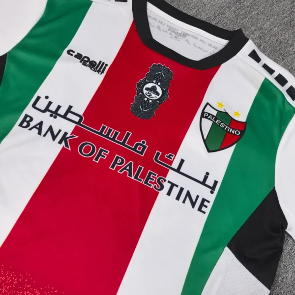 2024-25 Palestine Home Jersey – Sublimated Soccer Jersey for Fans