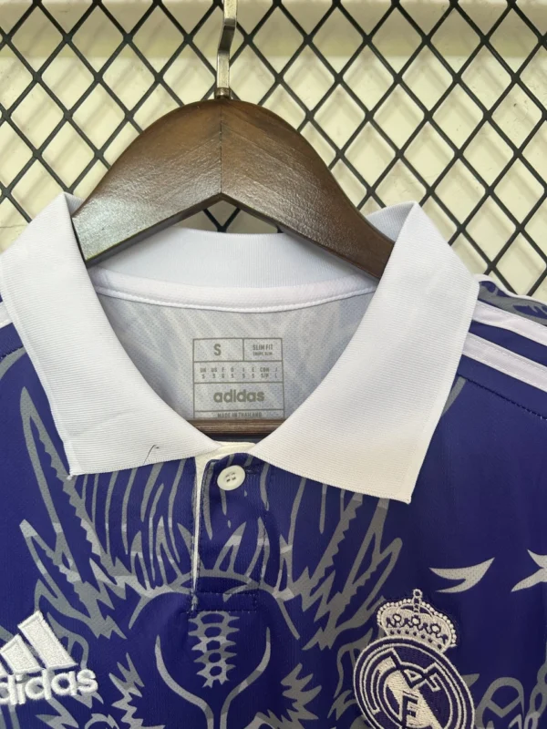 2024-25 Real Madrid Purple Polyester Moisture-Wicking Jersey