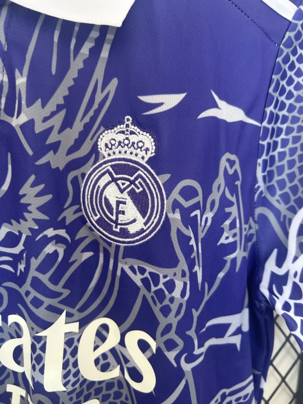 2024-25 Real Madrid Purple Polyester Moisture-Wicking Jersey