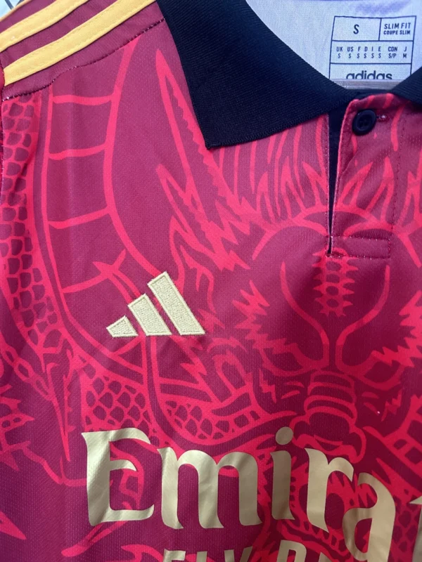 2024-25 Real Madrid Red Jersey – High Quality Replica Football Kit