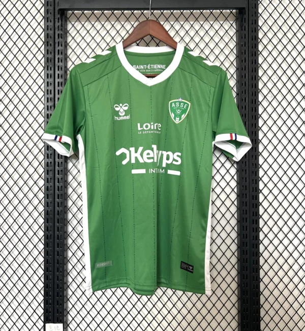 2024-25 Saint-Etienne Home Jersey – AAA Grade Fan Replica