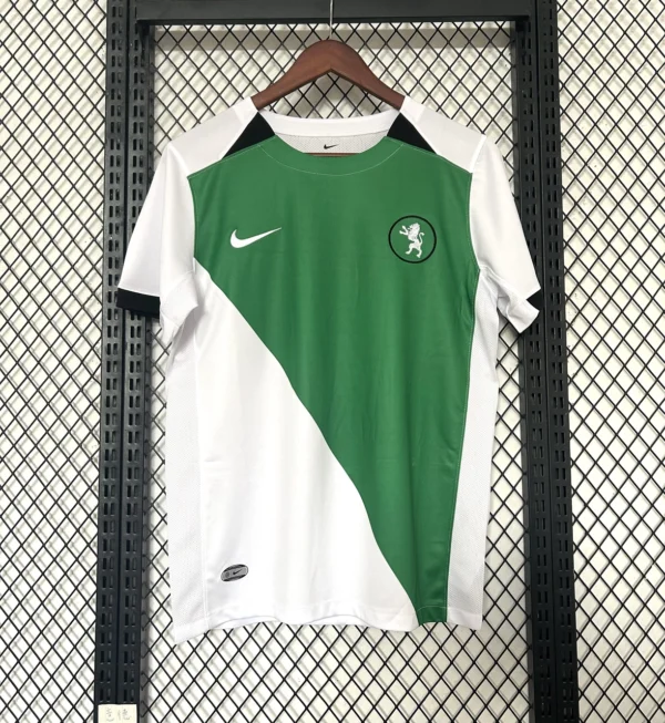Sporting Lisbon 2024-25 Fan Version Football Shirt – Green & White Classic