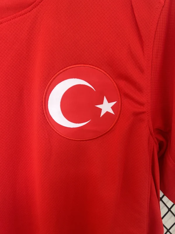 2026 World Cup Turkey Home Jersey 2024-25 Polyester Moisture-Wicking Jersey