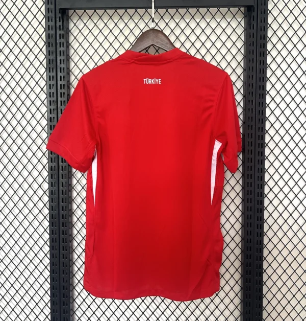 2026 World Cup Turkey Home Jersey 2024-25 Polyester Moisture-Wicking Jersey