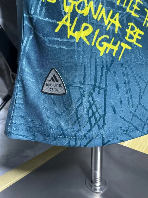 Ajax 2025-26 Green Graffiti Edition Weekend League Football Kit