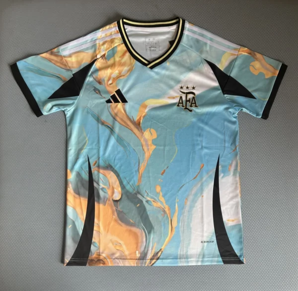 2026 World Cup Argentina Authentic Heat Pressed Jersey 2025/26