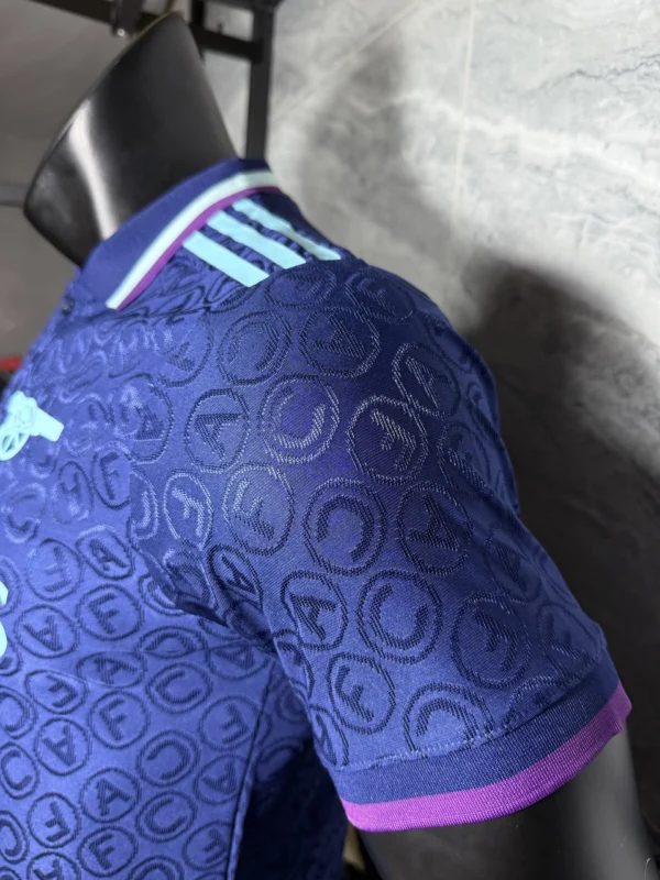 2025-26 Arsenal Dark Blue Factory Direct Soccer Jerseys AAA Grade Replica