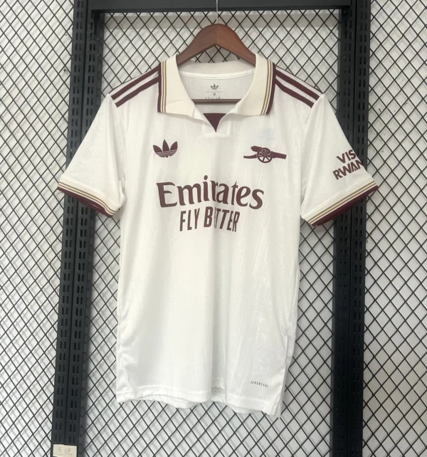 2025-26 Arsenal Third White – Thai Quality Football Kit for True Fans