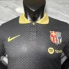 2025-26 Barcelona Black Commemorative Polyester Moisture-Wicking Jersey