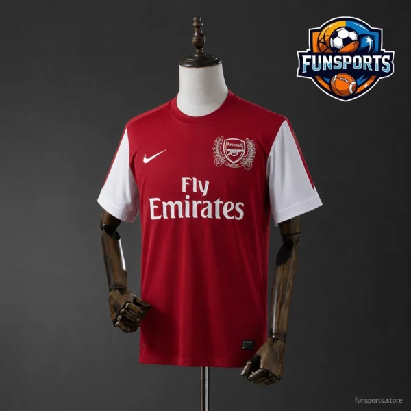 2011-12 Arsenal Home Shirt – Classic Heat Pressed Jersey 2011-12 | Fan-Grade