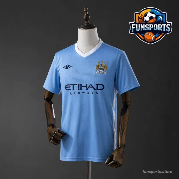 The 2011-12 Man City Home Shirt: A 1:1 Replica Football Jersey