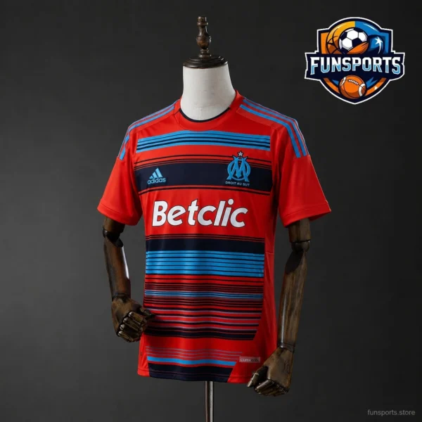 2011-12 Marseille Third Kit – 180gsm Football Jersey for 5-a-side