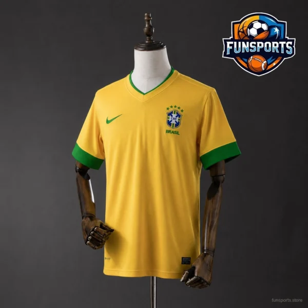 2026 World Cup Brazil Home Jersey 2012-13 Retro Style AAA Grade Replica Jersey