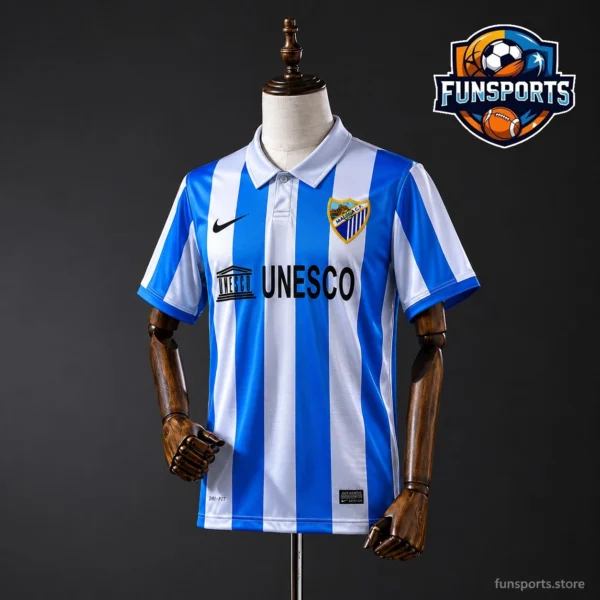 2012-13 Málaga Home Fan Version Football Shirt