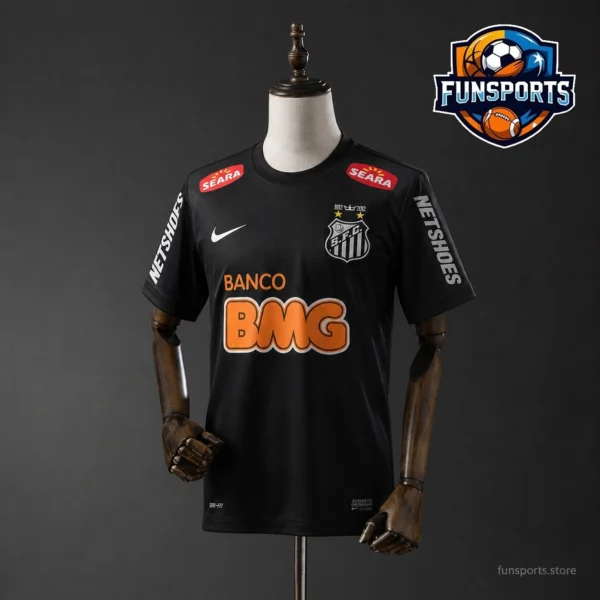 2012/13 Santos Black Jersey – 1:1 Replica vs Authentic: Thai Quality Football Kit