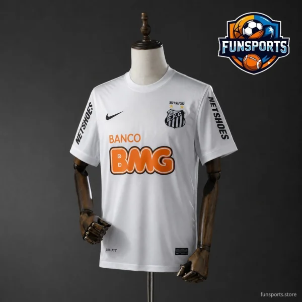 2012 Santos Home Jersey – Matchday Fan Jersey with Retro Soul