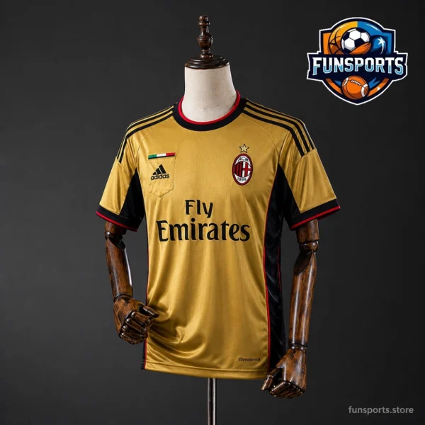 AC Milan 2013-14 Away Jersey – 180gsm Football Jersey for True Fans