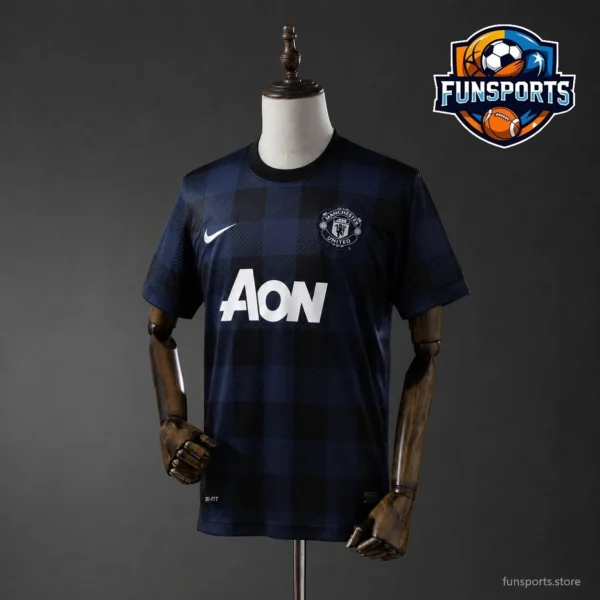 2013-14 Manchester United Black Kit – Thai Quality Football Kit