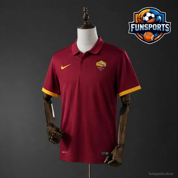 2014-15 AS Roma Home Fan Version Football Shirt – AAA Grade