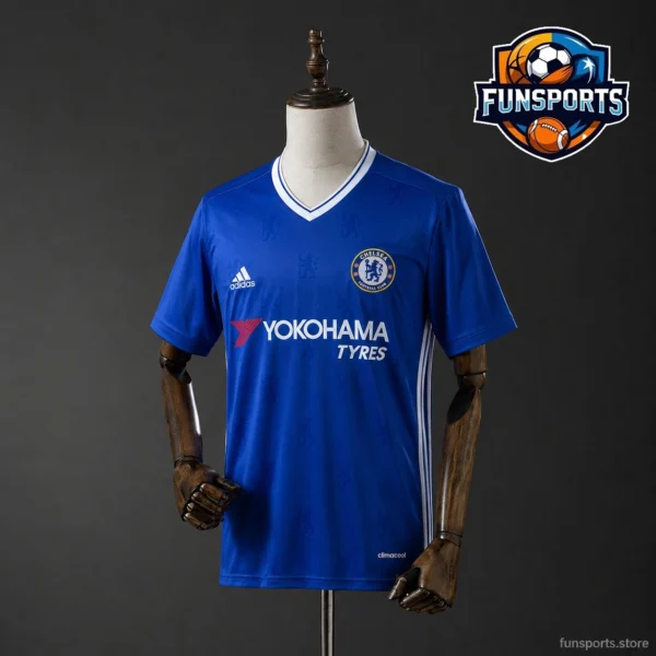 2016-17 Chelsea Home 5-a-side Football Jersey – Premium Fan Version
