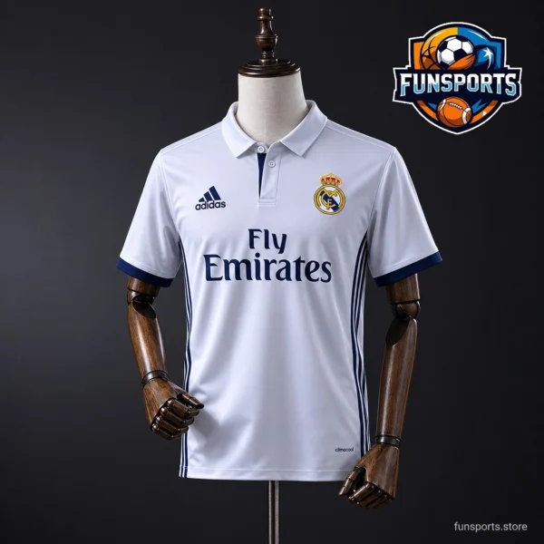 2016-17 Real Madrid Home Matchday Fan Jersey – Premium Replica