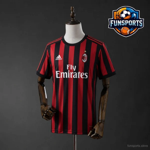 2017-18 AC Milan Home AAA Grade Replica Jersey – Fan Favorite