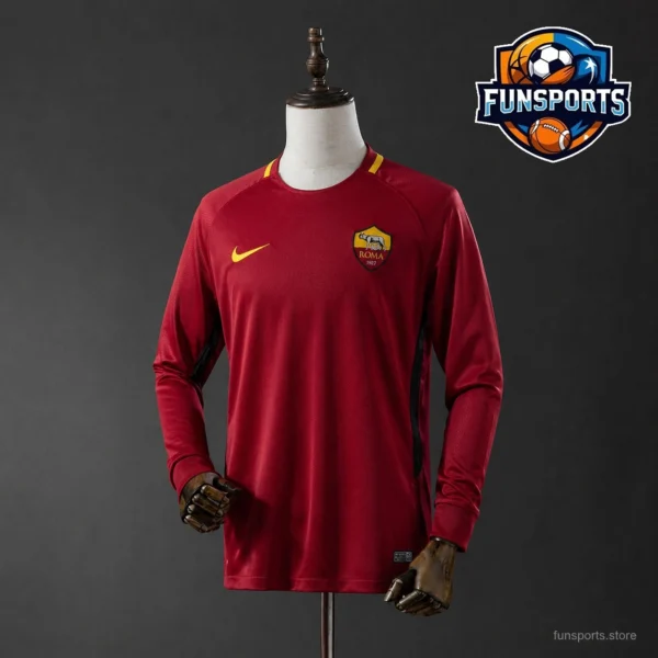 AS Roma 2017-18 Home Jersey: A Matchday Fan Must-Have in Thai Quality Football Kit