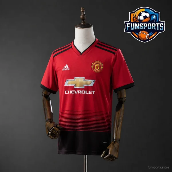 2018-19 Manchester United Home vs 2023 Away: 5-a-side football jersey