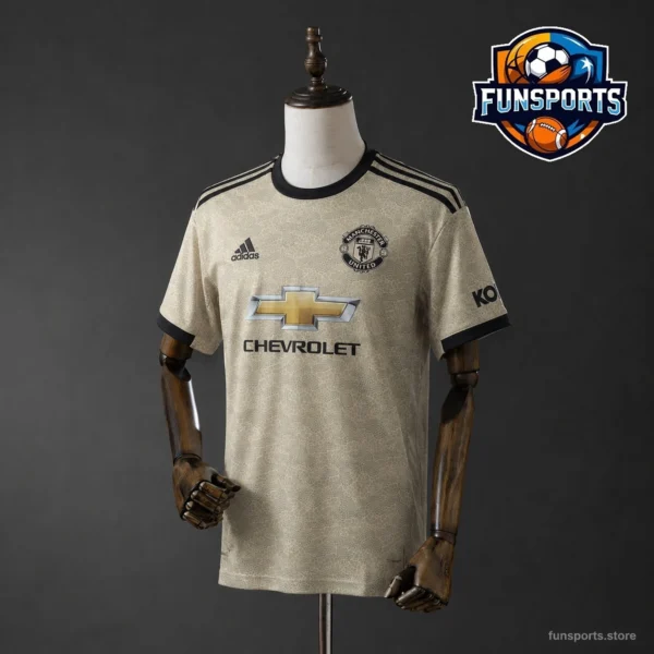 2019-20 Manchester United Away 180gsm Football Jersey – AAA Grade Replica