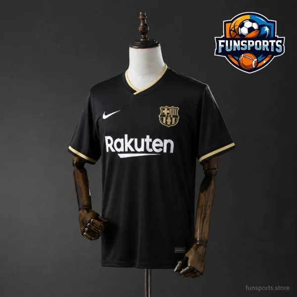 2020-21 Barcelona Away 5-a-side Football Jersey – Fan Grade