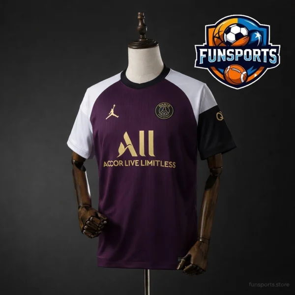 PSG 2020-21 Away Polyester Moisture-Wicking Jersey – Fan Version