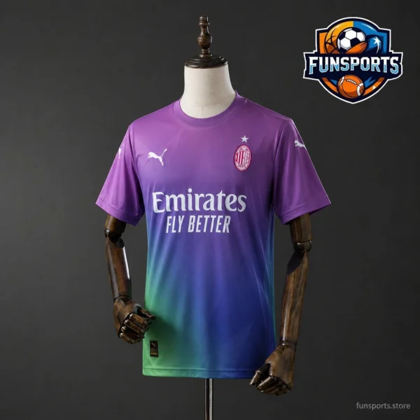 2023-24 AC Milan Third Shirt: Weekend League Football Kit