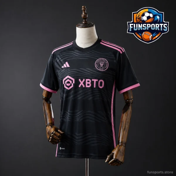 2023-24 Inter Miami Away Black 5-a-side Football Jersey | 1:1 Replica