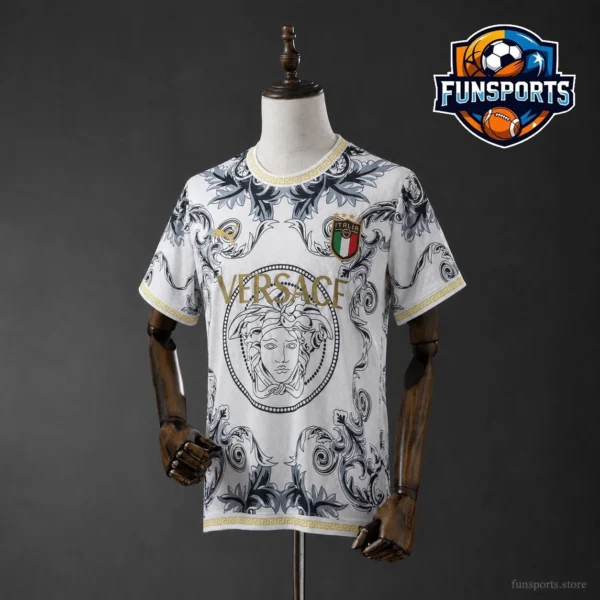 Italy 2023/24 White Matchday Fan Jersey – Premium Replica