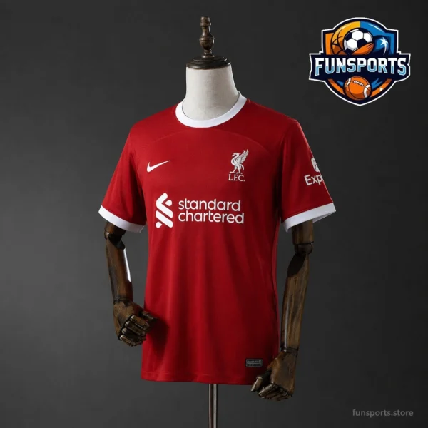2023-24 Liverpool Home Jersey vs Classic Reds: Player Version Match Jersey