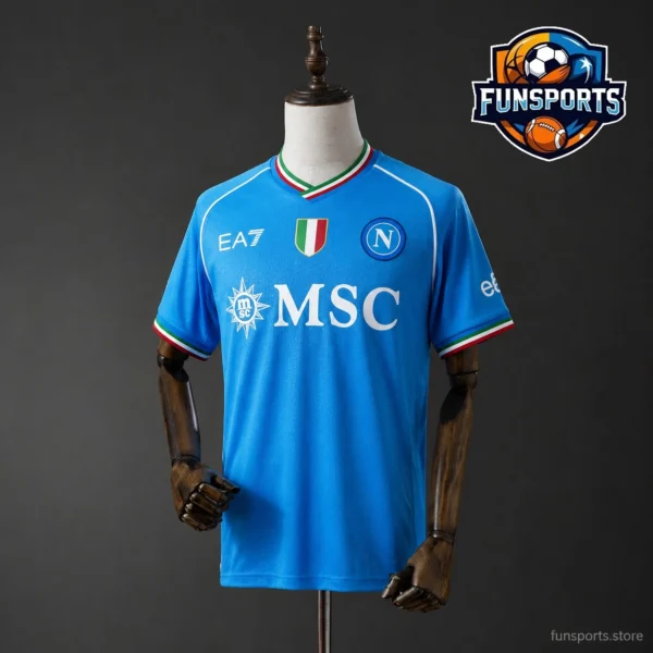 2023-24 Napoli Home Authentic Thai Quality Football Kit for Fans