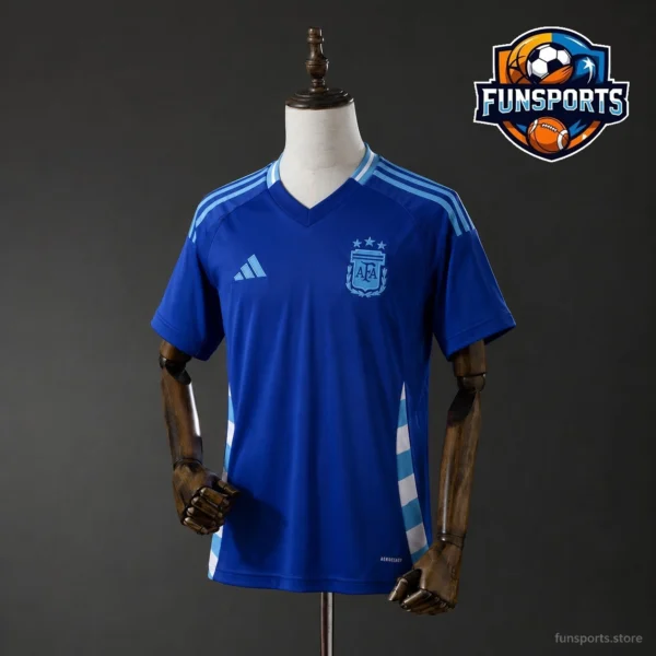 2026 World Cup Argentina Away Jersey 2024-25 180gsm Football Jersey