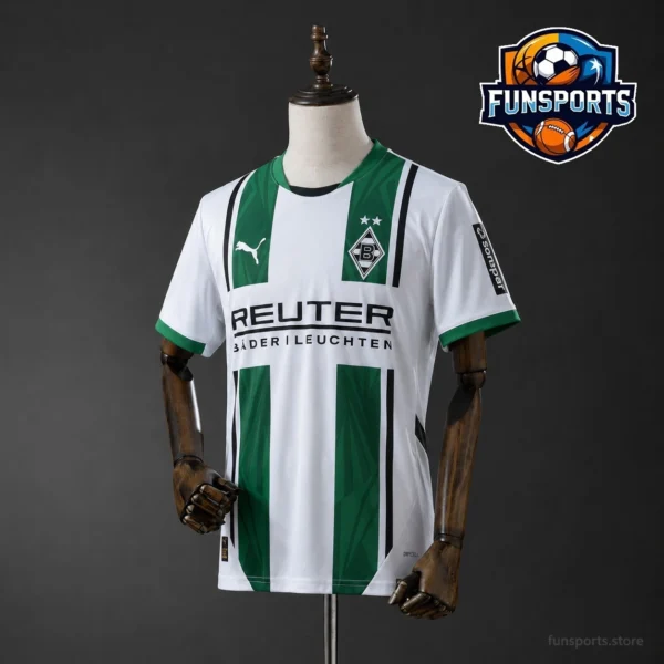 AAA Grade Replica Jersey: 2024/25 Borussia Mönchengladbach Home Strip