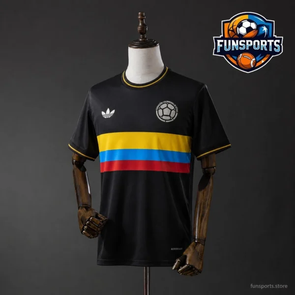 2026 World Cup Colombia Black Anniversary Jersey 5-a-side Football Jersey