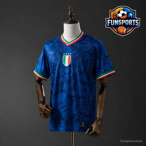 2024 Italy Special Edition: The Azzurri Bold Statement Jersey